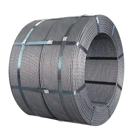 ASTM A416 1*7-12.5 mm PC Steel Strand Prestressed Concrete Steel Wire Strand for Construction