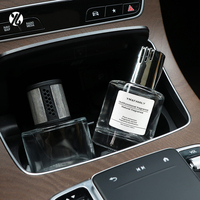 Vente en gros de diffuseurs de parfum pour voiture personnalisables avec logo, 10 ml, à suspendre, flacon en verre vide pour désodorisant de voiture