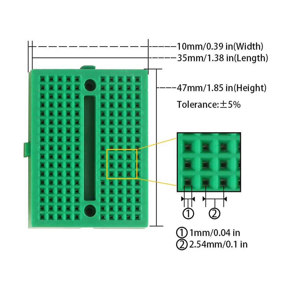 UNO Proto Escudo Prototipo Placa De Expansión Con SYB-170 Mini Placa Base Para Arduino Uno R3 Protoshield