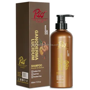 Shampoo para restauração capilar, shampoo com ganoderma para cabelos fracos e danificados, prevenção de perda, novo, 2022