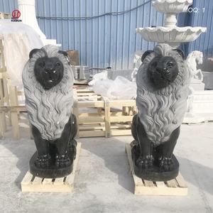 Decoración de jardín grande al aire libre piedra <span class=keywords><strong>Animal</strong></span> tallado a mano mármol León estatuas <span class=keywords><strong>precio</strong></span> - Product Image 3