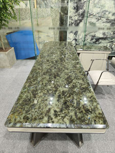 Muebles de lujo personalizados, comedor elegante de piedra, Mesa de Piedra de mármol artificial, muebles de piedra de primera calidad para <span class=keywords><strong>Hotel</strong></span> y hogar - Product Image 3