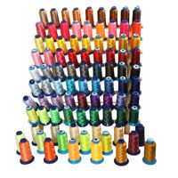 Benang Jahit Xinhai 210D/3 100% Nylon 66 Bonded, Daya Tahan Tinggi, Pewarnaan, Susut Rendah, Warna & Berat Dapat Disesuaikan