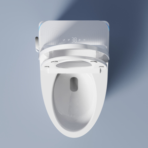 Bán Hot Thiết kế hiện đại nhà vệ sinh thông minh CHẬU VỆ SINH chân cảm biến tuôn ra nước nóng ghế điều khiển từ xa nhập cảnh cấp một mảnh trắng gốm mới - Product Image 3