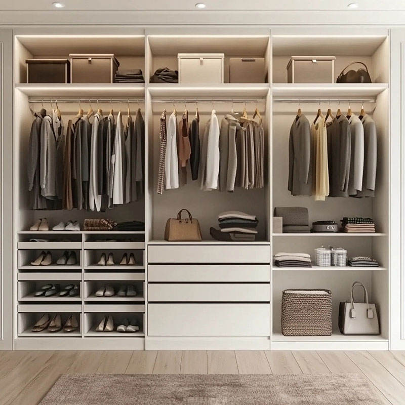 ตู้เสื้อผ้า 6 ประตู