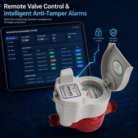 Medidor de Agua Caliente Inteligente Inalámbrico Diyu, Prepago, Multitarifa, TOU, AMI, LORAWAN, Batería de 8 Años, Facturación para Inquilinos, Gestión de Propiedades