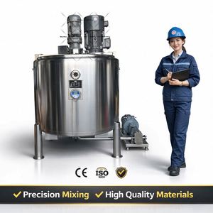 Homogenizer Mixer Emulsifier Machine With Heater Cosmetic Mixing Tank Chemical Emulsifying Homogenizing Homogenization Equipment - Product Image 4