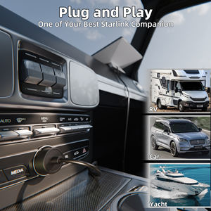 Starlink Mini 3M 12V-48V DC Câble d'alimentation pour chargeur de voiture robuste Cordon adaptateur pour installation en extérieur et sur véhicule - Product Image 6