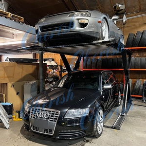 Equipo de estacionamiento de tijera hidráulica con sistema de estacionamiento de elevación automática de 2 niveles con apilador de almacenamiento de automóviles - Product Image 2