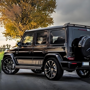 JOESHIER Marchepieds latéraux de luxe et de protection tout-terrain pour SUV BENZ Classe G G500 W464 2019+ en alliage d'aluminium - Product Image 4