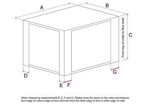Modern evcil hayvan kafesi kapak nefes ve su geçirmez köpek sandık küçük ırkları için düğme kapatma her mevsim katı desen - Product Image 5
