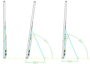 Màn Hình Hiển Thị <span class=keywords><strong>Video</strong></span> Màn Hình Áp Phích P2.5 Đủ Màu Trong Nhà Quảng Cáo Led Đứng Trên Sàn HD - Product Image 6