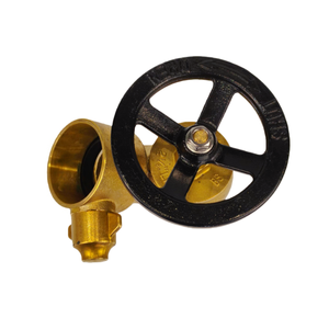 Volant noir avec couvercle étanche qui tourne pour éteindre le feu et arrêter la vanne d'arrêt - Product Image 5