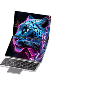 OEM nhà máy 11-inch màn hình cảm ứng kép máy tính xách tay Intel i3 12th CPU 16GB RAM + 512GB/1TB lưu trữ mới Bảng PC Màn hình kép máy tính xách tay - Product Image 1
