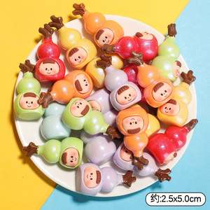 Dibujos animados <span class=keywords><strong>KIKI</strong></span> 3D resina encantos venta al por mayor miniatura adornos casa de muñecas - Product Image 4