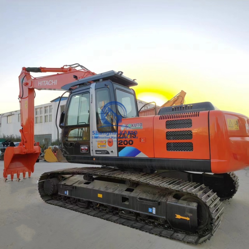 HITACHI ZAXIS 200 自作アイヨン付 Used Hitachi Zaxis 200 Excavators - Reliable Performance
