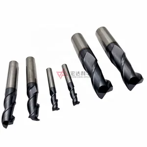 Tungsten Solid Carbide End Mill Drill Bits with 4 Flute and tricone pcb hammer twist drill bits tungsten carbide milling cutters