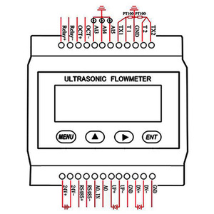 HUF600 DN200 DN600 DN1000 Modular Wall-mountable Ultrasonic <b>Flow</b> <b>Meter</b> with Sensor Price TUF-2000M - Product Image 6
