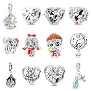 Collar de Cuentas de Moda Religiosa para Niños y Niñas, Estilo Europeo y Americano, Venta Caliente Transfronteriza, Accesorios para Hacer Joyas, Pulsera, Regalo - Product Image 1