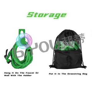 Colorful Expandable with 7 Nozzles for Watering Plants, Washing Cars & <b>Pets</b>, <b>Cleaning</b> Walls Floors - Product Image 6