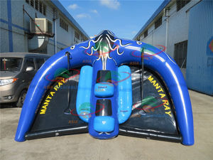 Juegos de Deportes Acuáticos duraderos, inflable, Manta Ray voladora, precio barato - Product Image 4