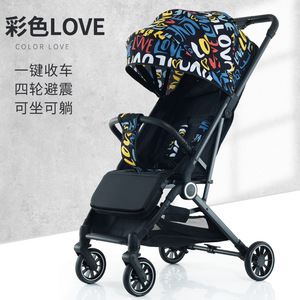 Xe đẩy trẻ em thích hợp cho trẻ từ 0-3 tuổi, với trọng lượng tối đa 15kg và hấp thụ sốc Chất lượng cao - Product Image 6