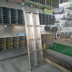 Passerella in Acciaio per Ponteggi con Gancio Q195 Q235, Tavola Metallica Pre-Galvanizzata per Costruzioni - Product Image 4