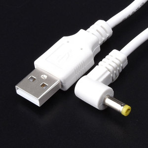 Cantell <span class=keywords><strong>USB</strong></span> a DC 4,0X1,7mm <span class=keywords><strong>Jack</strong></span> Cable de alimentación DC Cable de carga para enrutador PSP1000 2000 3000 - Product Image 2