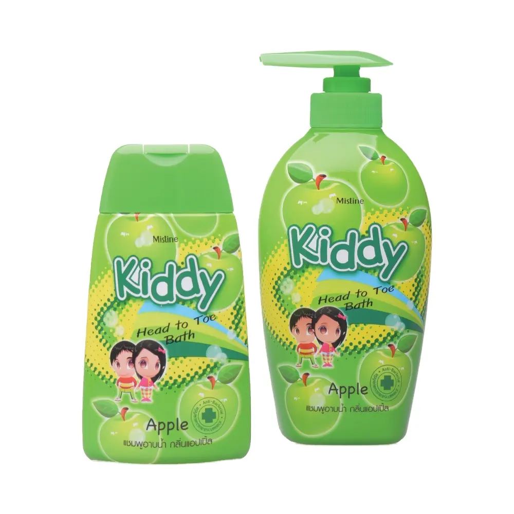 Mistine Kiddy testa ai piedi del bagno di mela tailandese per bambini prodotto testa ai piedi bagno per bambini prodotti per il bagno e il baby wash