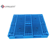 LYPALLETS Palettes en plastique réversibles robustes pour l'emballage de sacs, produits, rayonnages et empilage