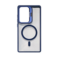 Funda Protectora Transparente con Soporte para Lentes para Samsung Galaxy S26 S25 Ultra S24 Plus, Carcasa Antigolpes S23, Venta al Por Mayor