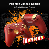 Manette de jeu sans fil GameSir Nova 2 Lite édition Iron Man avec sticks de détection à effet Hall GameSir pour NS2 PC Android IOS
