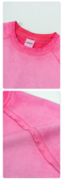 Camisetas desteñidas Vintage lavadas para mujer, camisetas ajustadas, ropa informal de moda para mujer, ropa superior lista para enviar, diseño personalizado