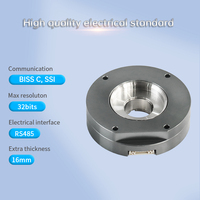 Codeur Rotatif Absolu MP55 HENGXIANG Chine 23 bits 22 bits 16 bits 4096 trous Code Gray Biss C/SSI IP50 Épaisseur 15mm Montage à Vis