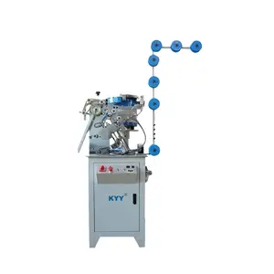 KYY – Machine de montage de glissière Standard en Nylon et plastique entièrement automatique, Machine de fabrication de fermeture à glissière en Nylon