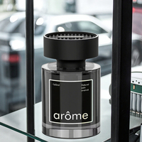 Diffuseur de parfum pour voiture haut de gamme pour homme, flacon en verre, parfum longue durée, éliminateur d'odeurs pour l'intérieur de la voiture, pour tableau de bord