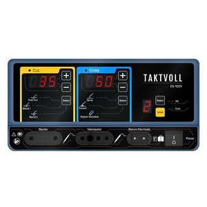 Draagbare Taktvoll ES-100V elektrochirurgische generator, hoogfrequente cauterisatie, geavanceerde diathermietechnologie, veterinair gebruik, kunststof - Product Image 1