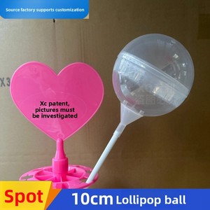 <span class=keywords><strong>Bola</strong></span> Gashapon <span class=keywords><strong>de</strong></span> 100 mm con base <span class=keywords><strong>de</strong></span> piruleta, juguetes infantiles, <span class=keywords><strong>bola</strong></span> grande <span class=keywords><strong>de</strong></span> plástico transparente con soporte, caja <span class=keywords><strong>de</strong></span> cartón - Product Image 4