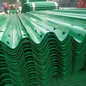 High-strength double-waveform Q235 steel hot-<b>dip</b> galvanized highway guardrail safety guardrail, effectively ensuring traffic saf - Product Image 4