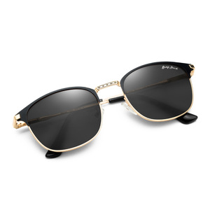 Nouvelles lunettes de soleil polarisées tendance unisexes, verres TAC UV400 anti-éblouissement, monture en métal, modèle 1609 - Product Image 2