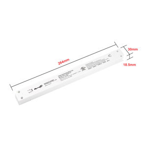 Controlador LED de Voltaje Constante de 36 W con Certificación UL/CUL, Regulable por Triac, 100-277 VCA-CC, 12 V, 24 V, 48 V, Transformador IP20, Fuente de Alimentación LED de Plástico - Product Image 2