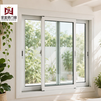 Fenêtre coulissante en PVC personnalisée, profil multi-chambres, coupe-vent, isolation thermique, économie d'énergie pour appartement et immeuble résidentiel