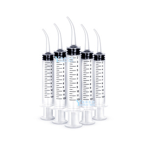 Irrigador bucal YanKee Med, tubo de aguja curvada manual de 12 ml para cuidado dental - Product Image 5