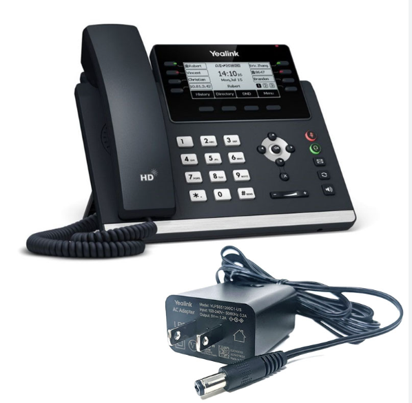 Yea-link SIP-T43U - VoIP ip phone with caller ID - 3-way call capabil (YEA-SIP-T43U)