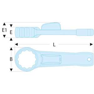 ประแจ3662424013744ของยุคลิ่งด้านความปลอดภัยตัว51BS.50เมตริก - Product Image 2