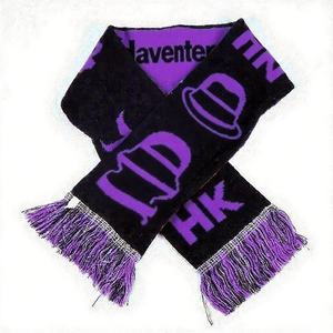 Пользовательские футбольные клубы двухсторонний шарф трикотажный акриловый высокой четкости HD вязаный шарф для футбола - Product Image 4