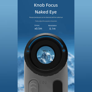 เครื่องวัดระยะทางกอล์ฟ ด้ามจับมั่นคง ปลอกกันลื่น TPE แบบพกพา สำหรับการใช้งานกลางแจ้ง - Product Image 3