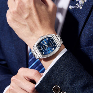 Reloj de Pulsera de Cuarzo para Hombre LP08, Nuevo Modelo de Lujo, Deportivo, Luminoso, Resistente al Agua, con Fecha, Esfera Tonneau, para Hombre, MSTIANQ - Product Image 2