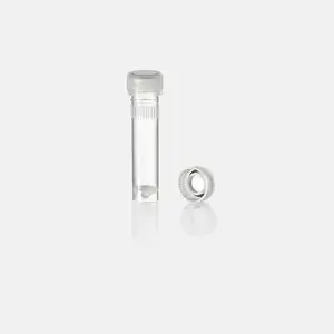 Silikon o-ring ile tıbbi laboratuvar plastik Cryovial 2ml Cryo tüp mikrotüp