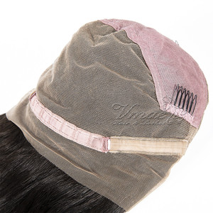 VMAE fabbrica di alta qualità brasiliano dritto Remy vergine capelli umani pieni di pizzo parrucche di colore naturale capelli europei lunghi - Product Image 4